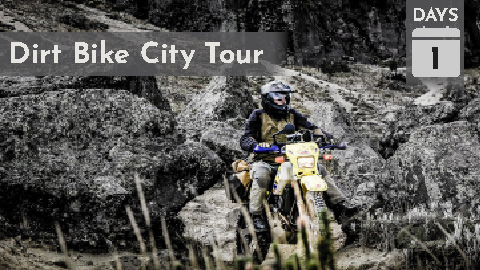 Self-Guided Dirt Bike City Tour