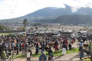Marché des animaux d'Otavalo